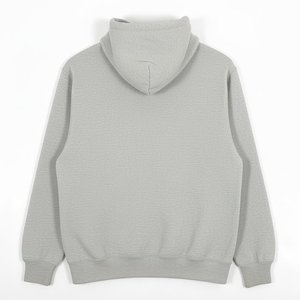 New Arrival Custom Printed Logo <b>Light</b> Grey Women's Casual Hoodies Vintage Designer Outwear Sweatshirts Streetwear Hooded Collar - Product Image 2