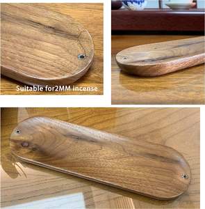 Quemador de incienso/bandeja de madera para cenizas, decoración del hogar, soporte para quemar incienso moderno para decoración del hogar - Product Image 6