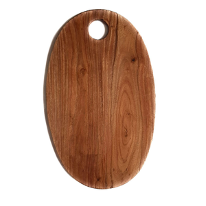 Diseño perfecto, tabla de cortar de madera marrón, cocina casera, verduras, frutas, pizza, carne, queso, tabla de cortar, accesorios de cocina - Product Image 1
