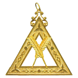 Vente en gros de glands en métal maçonnique Regalia plaqué or et argent pour tablier maçonnique Ronpex - Product Image 6