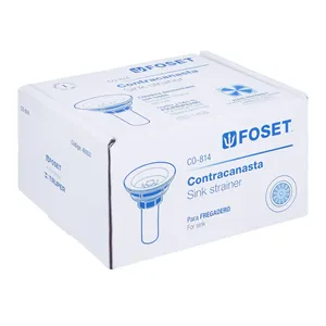 ตะกร้าเคาน์เตอร์6ยูนิตพร้อมหลอด foset Stac หวายสแตนเลส3-1/2 - Product Image 4