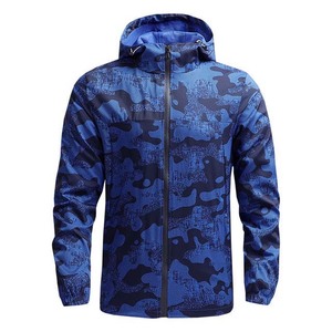 Veste Softshell à Capuche Unisexe Camouflage Automne Vente en Gros Design Personnalisé Logo Col Debout Respirant Imperméable - Product Image 3