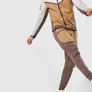 Pantalones de correr para hombre formales de algodón ligero de talla grande transpirables lavados personalizados con cierre de cordón suministro OEM - Product Image 4