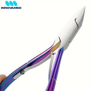 Custom Logo Cuticle Nipper Stainless Steel Nail Cuticle Cutter Pedicure Manicure Tool premium quality <b>by</b> INNOVAMED INSTRUMENTS - Product Image 6