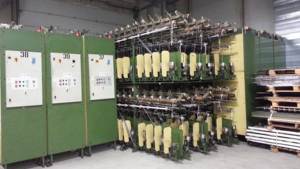 Máquina de Retorcer de Doble Piso Ratti R326 Dos en Uno, 200 Husillos, Diámetro 140 cm, Altura 420 cm, Capacidad 3 kg, Potencia 15/25 kW - Product Image 6