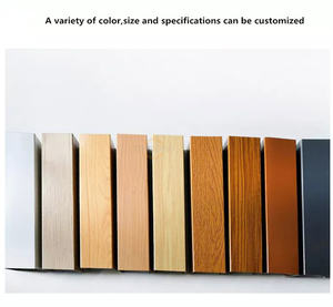 Tamanhos Personalizados 12x17mm Alta Qualidade Revestimento Em Pó Tubo De Alumínio Esgrima De Acabamento De Grão De Madeira Quadro Tubo Perfil - Product Image 3