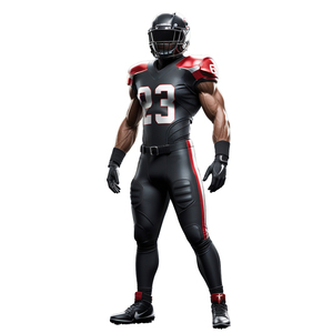 Uniforme de Fútbol Americano, Construcción Duradera, Sensación Ligera, Transpirable, Flujo de Aire, Movimiento Flexible, Personalizable - Product Image 5