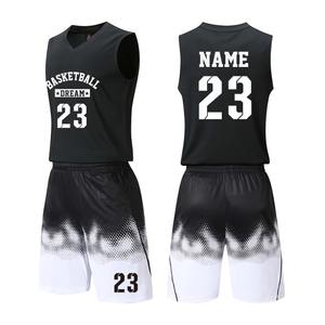 Vente en gros de vêtements de sport de basket-ball grande taille pour hommes uniformes sublimés par BSCI techniques d'impression de broderie maillots en polyester shorts - Product Image 4