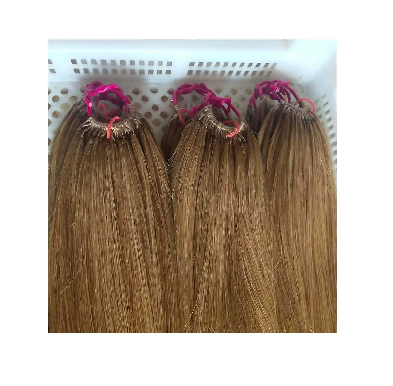 Prodotti per l'estensione dei capelli lisci umani 100% estensione dei capelli della piuma dei capelli umani Vietnam alta qualità prezzo adeguato capelli vietnamiti grezzi