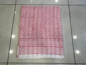 Hand Block Printed Unique Design Handmade Kantha <b>Quilted</b> Bedding Bedspread, Bohemian Reversible Hand Stitched Cotton Kantha - Product Image 6