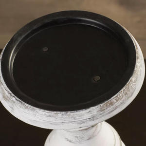 Bougeoir en bois durable de style américain avec couleur et taille personnalisées pour la décoration intérieure - Product Image 3