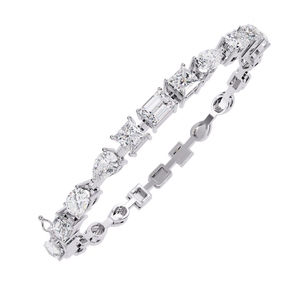 Fabulous 18K <b>Gold</b> Lab Grown Diamond Bracelet & <b>Bangle</b> - Product Image 6