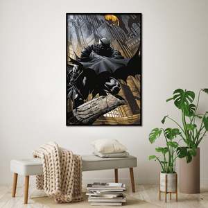Affiche Batman Gotham Stalker, design moderne, art mural de bande dessinée, en papier durable - Product Image 2