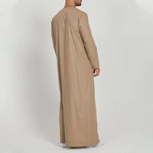 Nouvelle robe longue traditionnelle musulmane pour hommes, mode arabe de Dubaï, thobe jubba kaftan, prière de l'Aïd, vente chaude, robes décontractées pour hommes - Product Image 6