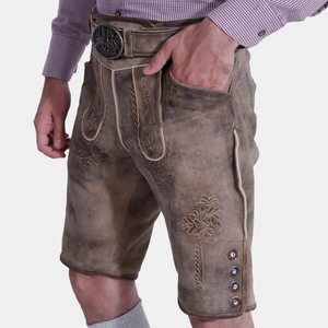 Lederhosen Fabricant OEM Tenue traditionnelle bavaroise personnalisée Qualité supérieure Fournisseur allemand de costumes Oktoberfest - Product Image 6