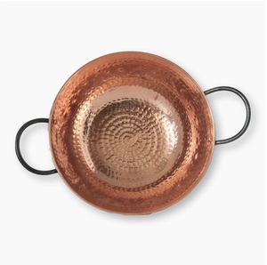 Decorative Hand-Hammered Elegant <b>Metal</b> <b>Bowl</b> Serving <b>Bowl</b> for Home Hotels Use for Kitchen Countertop - Product Image 2