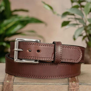 Cinturón de Cuero de Alta Calidad para Hombre, Cinturón de Vestir para Traje de Negocios, con Cinturones de Cuero Genuino Clásicos y Cómodos para Adultos - Product Image 5