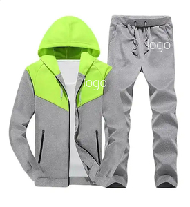 Nuevo 2023 Otoño/Invierno nuevo estilo cremallera deportes tecnología entrenamiento logotipo personalizado chándal blanco - Product Image 4