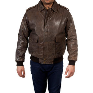 Blouson d'aviateur pilote personnalisé à la mode avec impression de logo, broderie, vêtements de ville pour hommes et femmes, vêtements d'extérieur décontractés, approvisionnement OEM - Product Image 3