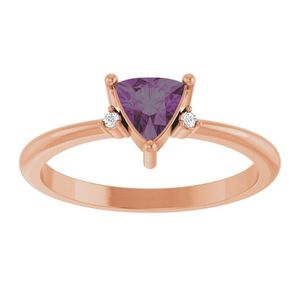 Anillo Stuller con Acentos de Oro de 14K 72435:164P, Piedra Natural con Corte Cojín, Diamante Geométrico, Certificado IGI, Joyería de Compromiso - Product Image 3