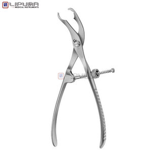 Pince de maintien d'os à centrage automatique 280 mm 11 pouces Stabilisation chirurgicale de la fracture osseuse Instruments médicaux orthopédiques - Product Image 2