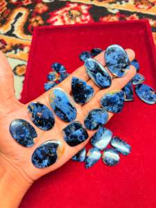 Cabochon Pietersite bleu de qualité AAA de haute qualité pierre précieuse naturelle polie lisse pour la fabrication de bijoux de qualité supérieure - Product Image 4