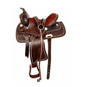 Silla de Montar Inglesa Premium, Cómoda, Accesorios para Carreras de Caballos, Hecha de Cuero - Suministro al por Mayor desde India - Product Image 1