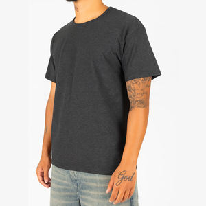 T-shirts épais en coton lourd, blancs pour impression personnalisée, pour les labels de streetwear, les vêtements d'équipe et les collections de marques - Product Image 3