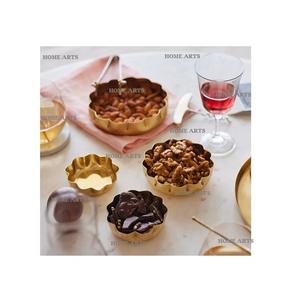 Bol à nourriture de conception supérieure, bol décoratif de couleur or, design avantageux, à prix abordable - Product Image 5