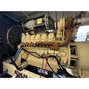 Groupe électrogène diesel industriel triphasé d'occasion 600 kW, sortie 480 V, étanche, pour alimentation de secours commerciale - Product Image 4