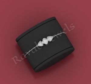 Super Qualité Argent 925 Bracelet Réglage Charme Argent Blanc Bon Composant De Fabrication De Bijoux Pour La Recherche De Timbre De Mariage - Product Image 2