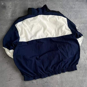 Chaqueta Cortavientos Oversize de Poliéster Vintage para Hombre con Cremallera Frontal y Cuello Alto, Estilo Urbano, Servicio OEM Disponible - Product Image 2