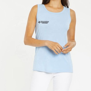 Camisetas sin mangas de yoga deportivas sin costuras de alta calidad para mujer Top liso moderno personalizado de moda - Product Image 6