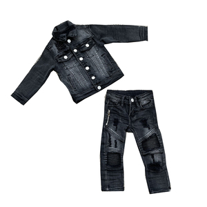 Traje vaquero pantalones vaqueros para niño - Product Image 4