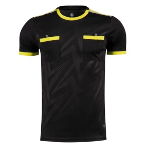 Uniformes de Árbitro de Fútbol Profesional para Hombre, Manga Corta, Cuello Redondo, Ropa Deportiva de Equipo, Bolsillos, Camisetas con Nombre Impreso, Sublimación Personalizada - Product Image 5