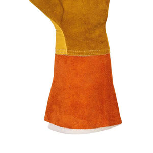 Conception personnalisée Offre spéciale Gants de travail en cuir de vachette Produit très demandé Gants de soudage à vendre Service OEM - Product Image 5
