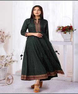 เสื้อผ้าสไตล์อินเดียชุดพื้นเมืองหลากสีชุดเครื่องแต่งกายดูดี - Product Image 2