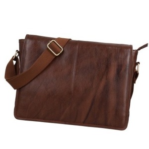 Nouveau sac à bandoulière en cuir PU avec fermeture éclair et Logo personnalisé pour voyage d'affaires - Product Image 1