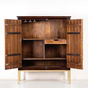 Mueble Bar de Madera Nogal - Product Image 3