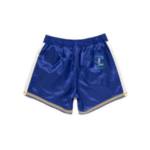 Vente en gros Short de sport pour homme décontracté uni en polyester et nylon imprimé Taille élastique avec poche latérale Vêtements de course à pied - Product Image 2