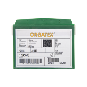 Portadocumenti con flap protettivo, magnetico, DIN A5 orizzontale, Verde, 4 strisce magnetiche, 10 pz / confezione. - SD4M/5111- - Product Image 1