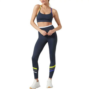 Nuevo 2022 último diseño mujeres Yoga Legging ropa deportiva pantalones señoras gimnasio Fitness Legging para mujer Lagging - Product Image 4