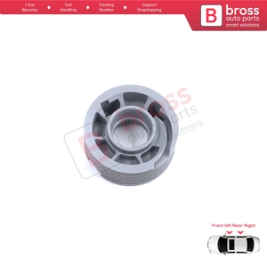 BWR5604 Window Regulator Repair <b>Cable</b> Roll <b>Gear</b> Reel Wheel Pulley Right Door for Land Discovery MK5 L462 2017-On - Product Image 2