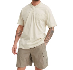 เสื้อยืดผู้ชายคุณภาพสูงมาใหม่เสื้อ100% ผ้าฝ้ายระบายอากาศกันรอยยับแขนสั้นลำลองพิมพ์ลาย2026ไซส์ใหญ่พิเศษ - Product Image 2