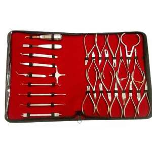 Kit de Instrumentos Quirúrgicos de Ortodoncia de 27 Piezas, Acero Inoxidable Alemán, Manual, Alta Calidad, Pentax Quirúrgico, Certificado CE - Product Image 1