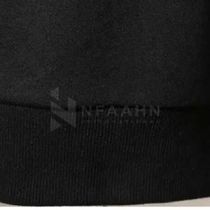 Chemises de survêtement surdimensionnées en strass personnalisés en coton mélangé à la mode Offre Spéciale pour hommes - Product Image 4