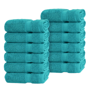 Ensemble de serviettes de bain en coton 8 pièces de haute qualité respirant écologique séchage rapide absorbant doux en peluche tissu éponge hôtels spas - Product Image 4