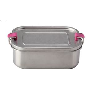 Boîtes à goûter réutilisables en métal avec couvercles étanches, boîte à lunch en acier inoxydable étanche - Product Image 5