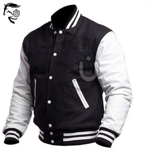 2025 Top Varsity Jacket Chaqueta de béisbol para hombres College Letterman High School Bomber Wool Faux Jacket POR UNBRIDLEDS INDUSTRY - Product Image 5