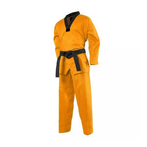 Venta al por mayor último diseño Taekwondo uniforme lucha desgaste hecho en Pakistán Unisex Taekwondo uniforme - Product Image 2